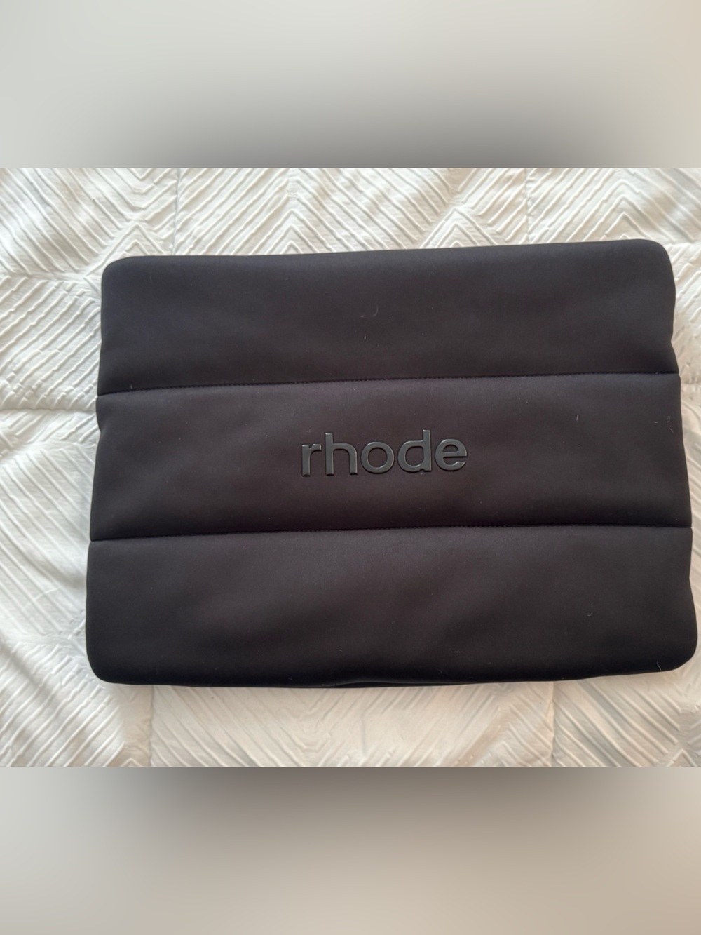 RHODE Black Padded Pouch